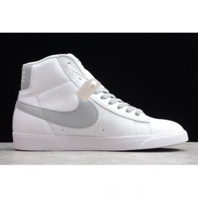 Nike Blazer Mid Retro Ivory Beyaz / Gri Kaykay Ayakkabı Türkiye - A2X438VZ